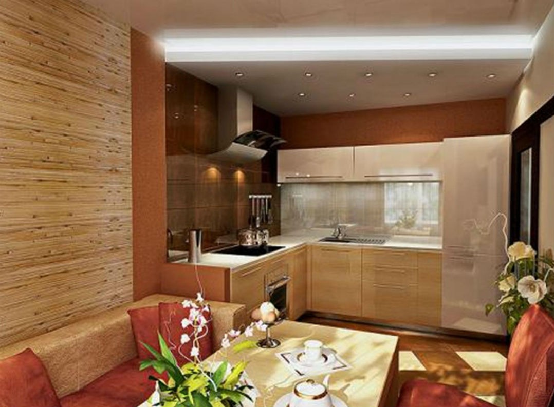 Бамбуковые обои в интерьере