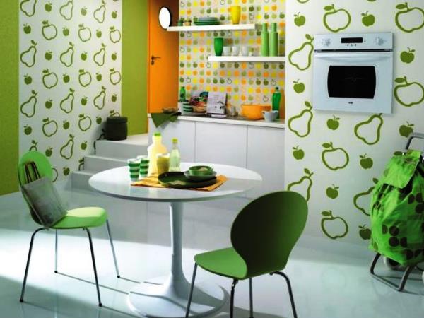 Какие бумажные обои выбрать для кухни